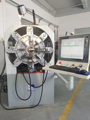 CNC υψηλής αποδοτικότητας μηχανή ανοίξεων, περιστροφική άνοιξη καλωδίων που κατασκευάζει τη μηχανή