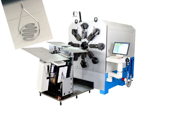 Vesatile που περιστρέφεται CNC την άνοιξη που διαμορφώνει τη μηχανή για διαμορφωμένη την πύργος άνοιξη συμπίεσης