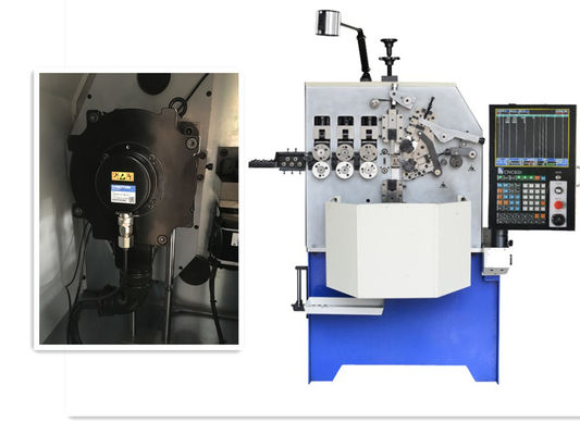 1.0 - 4,0 mm Διαμέτρου Ατσάλινη μηχανή ελατηρίου Τρεις άξονες για πολλαπλές μορφές ελατηρίων
