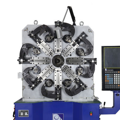 1.0-4.0mm Cam CNC μηχανή παραγωγής ελαστικών, μηχανή πλεξίματος ελαστικών με κινητήρα Sanyo Servo
