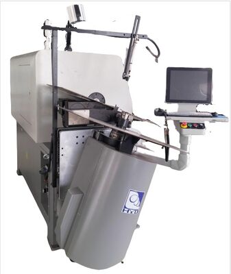 Μηχανή Κάμψης Σύρματος 3D Υψηλής Ακρίβειας 8 Αξόνων 2.0-8.0mm Αυτόματη Περιστροφική για Αυτοκινητοβιομηχανία Μεταλλουργία Κινητήρες