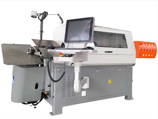 Μηχανή Κάμψης Σύρματος 3D Υψηλής Ακρίβειας 8 Αξόνων 2.0-8.0mm Αυτόματη Περιστροφική για Αυτοκινητοβιομηχανία Μεταλλουργία Κινητήρες