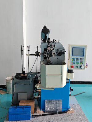 Multi Functional Spring Coiling Machine For Taper Springs / Clip Spring