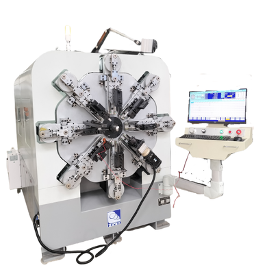 Μηχανή κατασκευής ελαφρύς CNC 1.0-4.0mm 12 άξονες Συστήματα σχηματισμού σύρματος