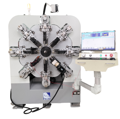 Εξοικονόμηση ενέργειας CNC Ελατήρια Μηχανή Max Fourteen Axes Τροφοδοτικό 380V Συστήματα