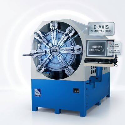 Μηχανή περιτύλιξης ελαφρύς CNC χωρίς κάμερες Υπολογιστική διάμετρος 0,3 - 2,5 mm Συστήματα
