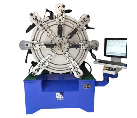 Μηχανή περιέλιξης στρέψης στρέψης CNC 27KW με συστήματα δώδεκα αξόνων