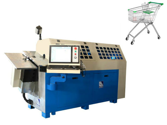 10 Άξονες Ηλεκτρονικό Σύρμα Bending Machine Σχηματισμός χαμηλού άνθρακα χάλυβα 2.0-6.0mm σύρμα για CNC μηχανή ελατήριο