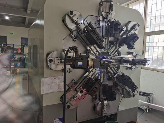 Μηχανή Διαμόρφωσης Ελατηρίων Ανάρτησης CNC Sanyo Motor Precision Coil Forming