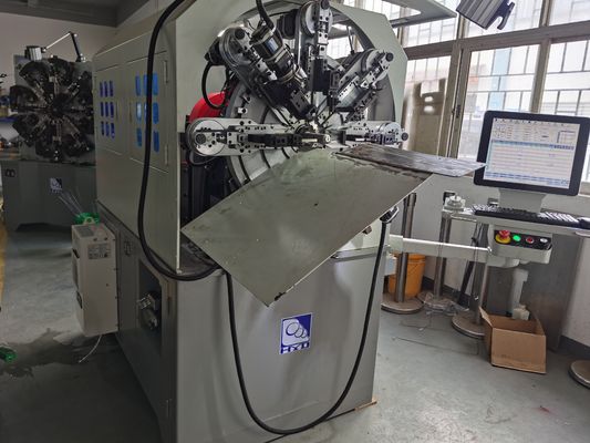 Μηχανή Παραγωγής Ελατηρίων CNC 12 Αξόνων Rock Free Camless με Περιστροφή Σύρματος