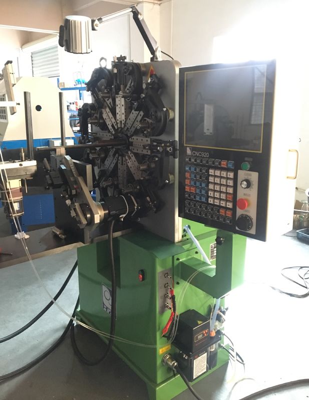 Μηχανές ελατηρίου CNC Six Axes 0,2 - 2,3 mm Μηχανές διαμόρφωσης καλωδίων υψηλής ταχύτητας