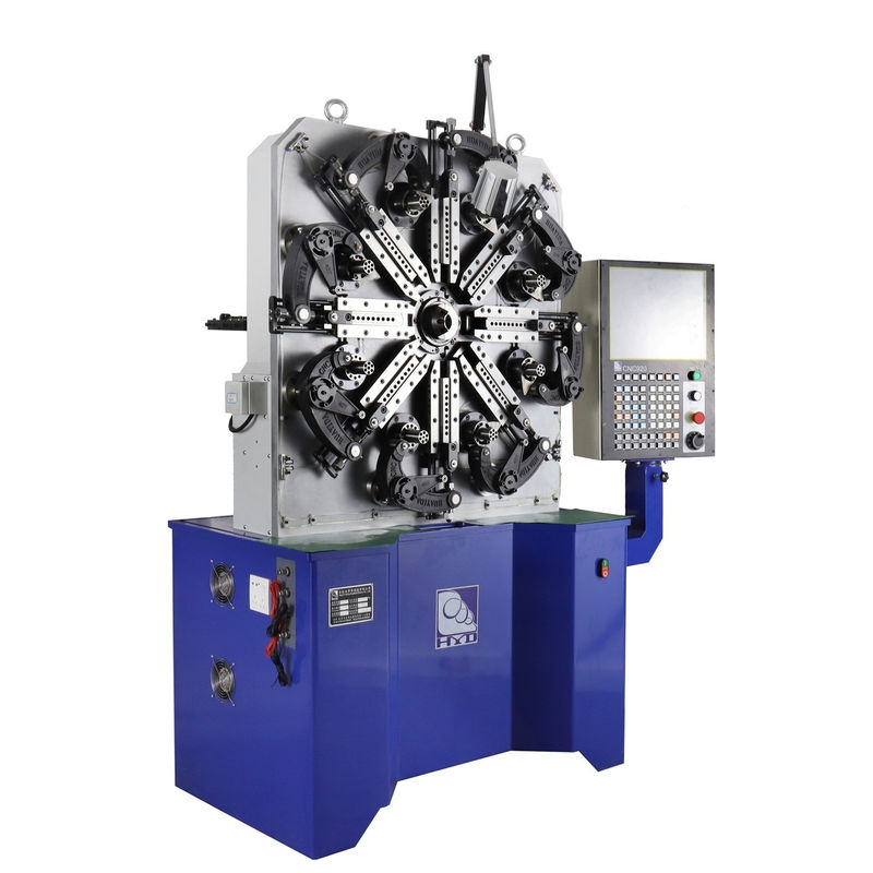 1.0-4.0mm Cam CNC μηχανή παραγωγής ελαστικών, μηχανή πλεξίματος ελαστικών με κινητήρα Sanyo Servo