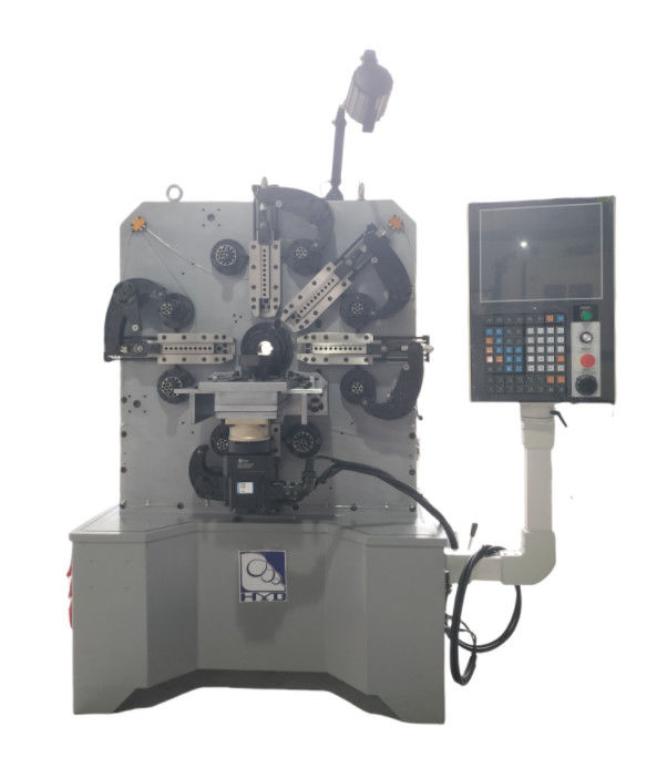 Μηχανή κατασκευής ελατηρίου Cam CNC 1.0-4.0mm Περιέλιξη με σερβοκινητήρα Sanyo