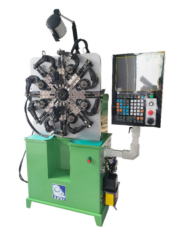 0.2-2.3mm Μηχανή CNC Ελατηρίων Υψηλής Ακρίβειας HYD-20T-4A Πέντε Άξονες Με Περιστροφή Σύρματος