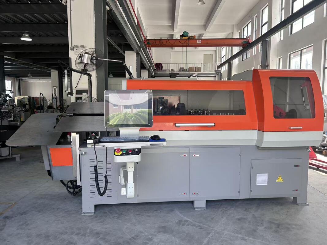 Υψηλής απόδοσης CNC ελατηριωτό μηχάνημα δώδεκα άξονες για χάλυβα χαμηλού άνθρακα 3-8 mm
