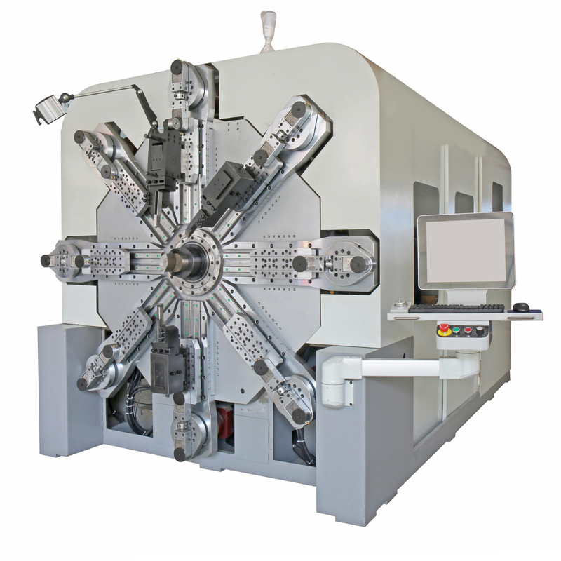 άνοιξη καλωδίων 3mm 8mm CNC που διαμορφώνει τη μηχανή, μηχανή ανοίξεων επέκτασης 13 άξονα