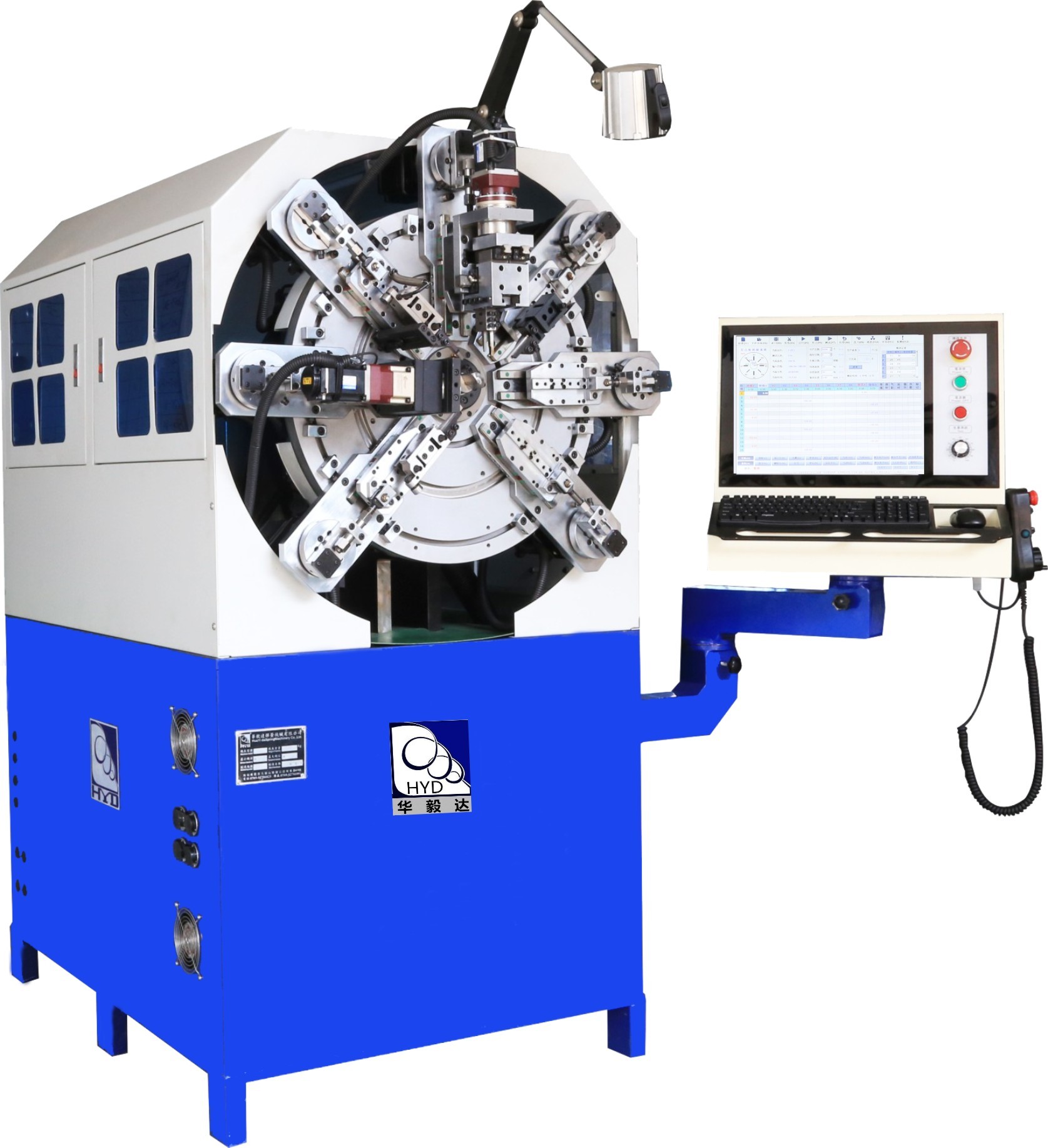 CNC κάμπτοντας μηχανή ανοίξεων ελέγχου/Coiler ανοίξεων διάμετρος 0,3 - 2.5mm